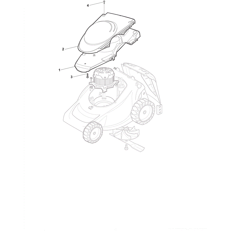 Mountfield EL350 (2012) Parts Diagram, Page 2