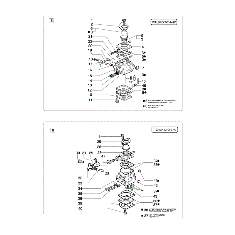 Efco 8350 (2008) Parts Diagram, Page 4