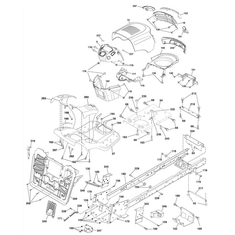 McCulloch M155-107HRB (96051005100 - (2011)) Parts Diagram, Page 4