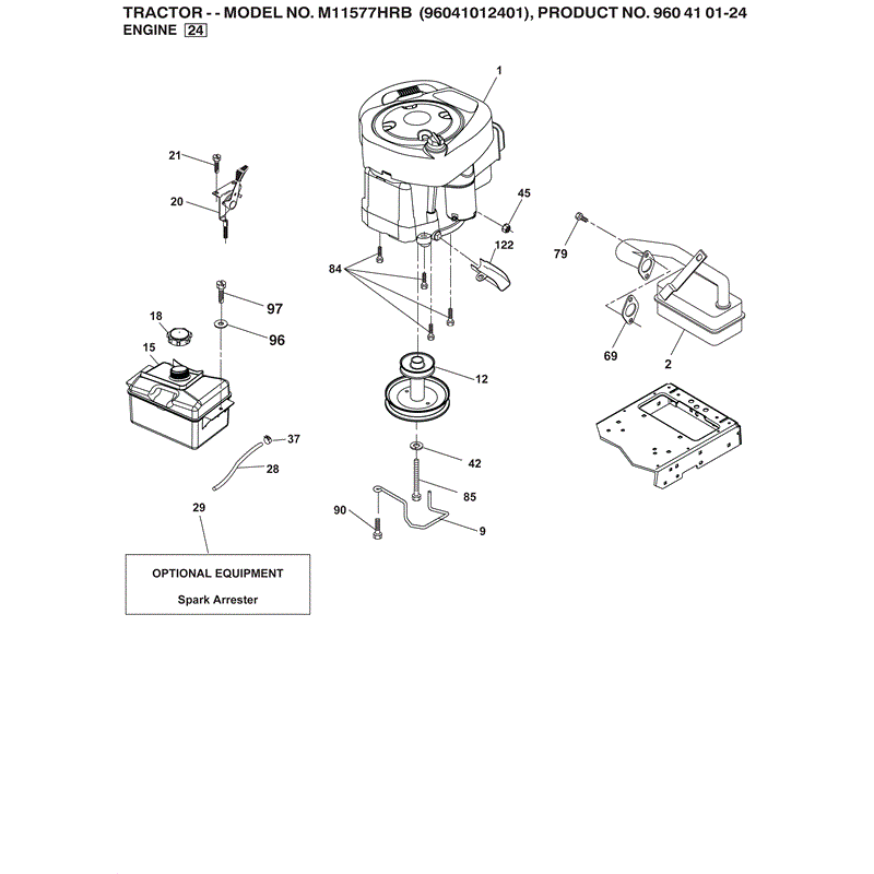 McCulloch M115-77HRB (96041012401-(2010)) Parts Diagram, Page 6