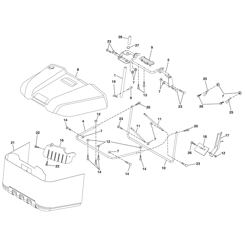 McCulloch M115-77RB (96051001102 - (2011)) Parts Diagram, Page 11