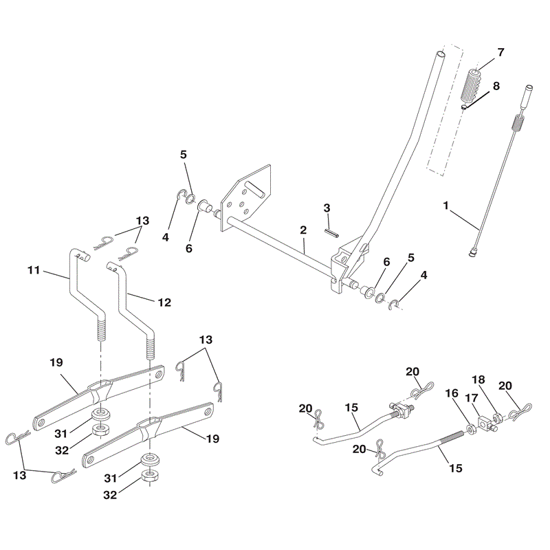 McCulloch M155-107HRB (96061010005 - (2010)) Parts Diagram, Page 9