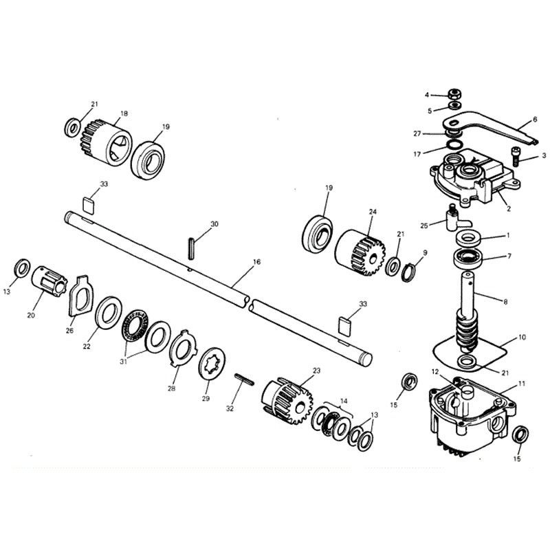 Mountfield Mirage (M4468) Parts Diagram, Page 1