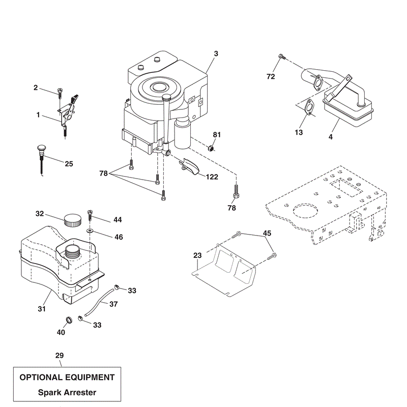 McCulloch M155-107HRB (96061012305 - (2010)) Parts Diagram, Page 7