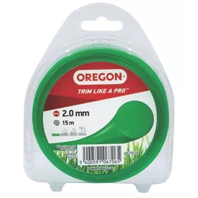 Oregon 2.0mm Green Round Line 15m - 69-356-GR 