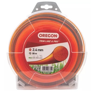 Oregon 2.4mm Orange Round Line 88m - 69-364-OR 