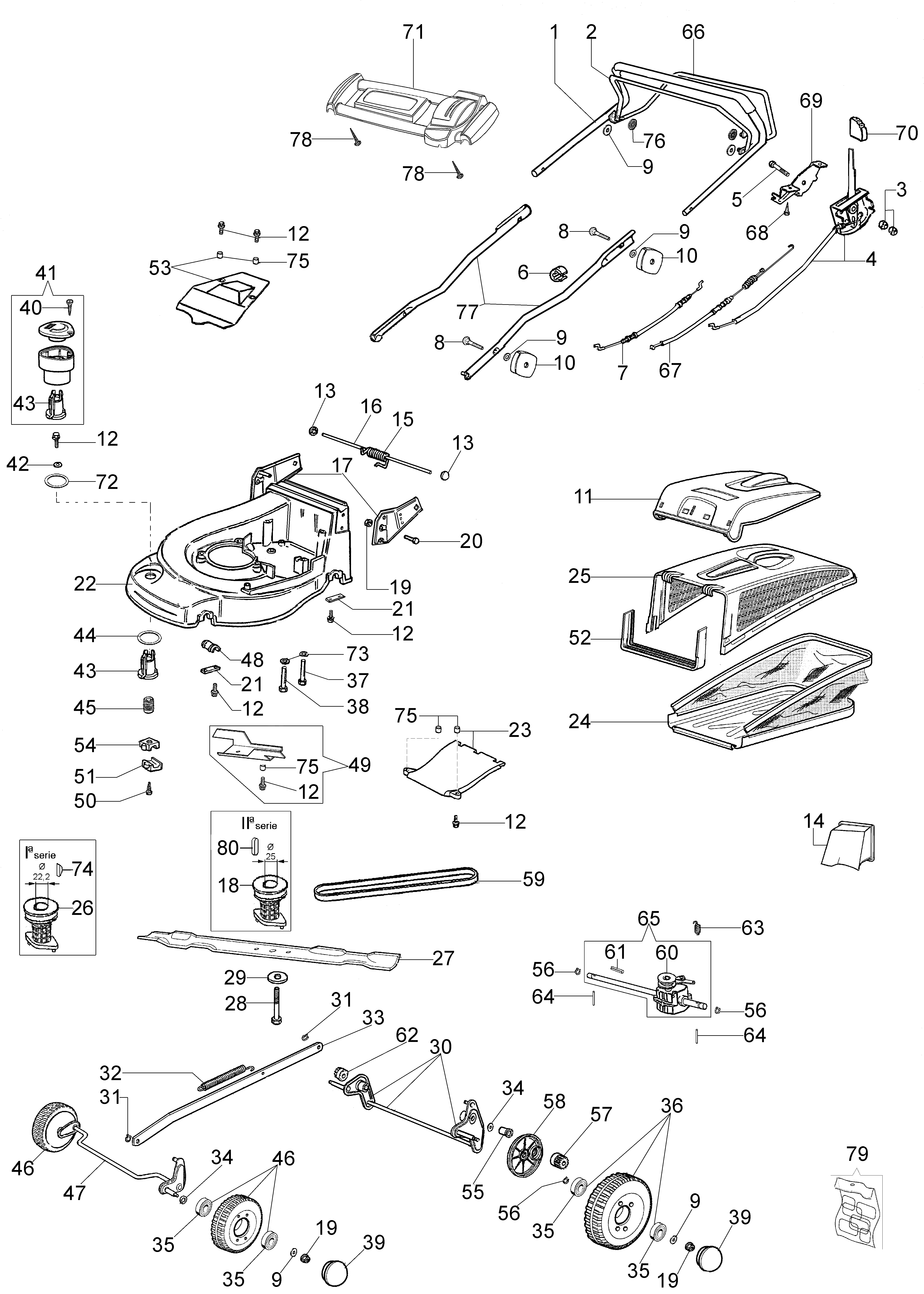 Illustrated part list