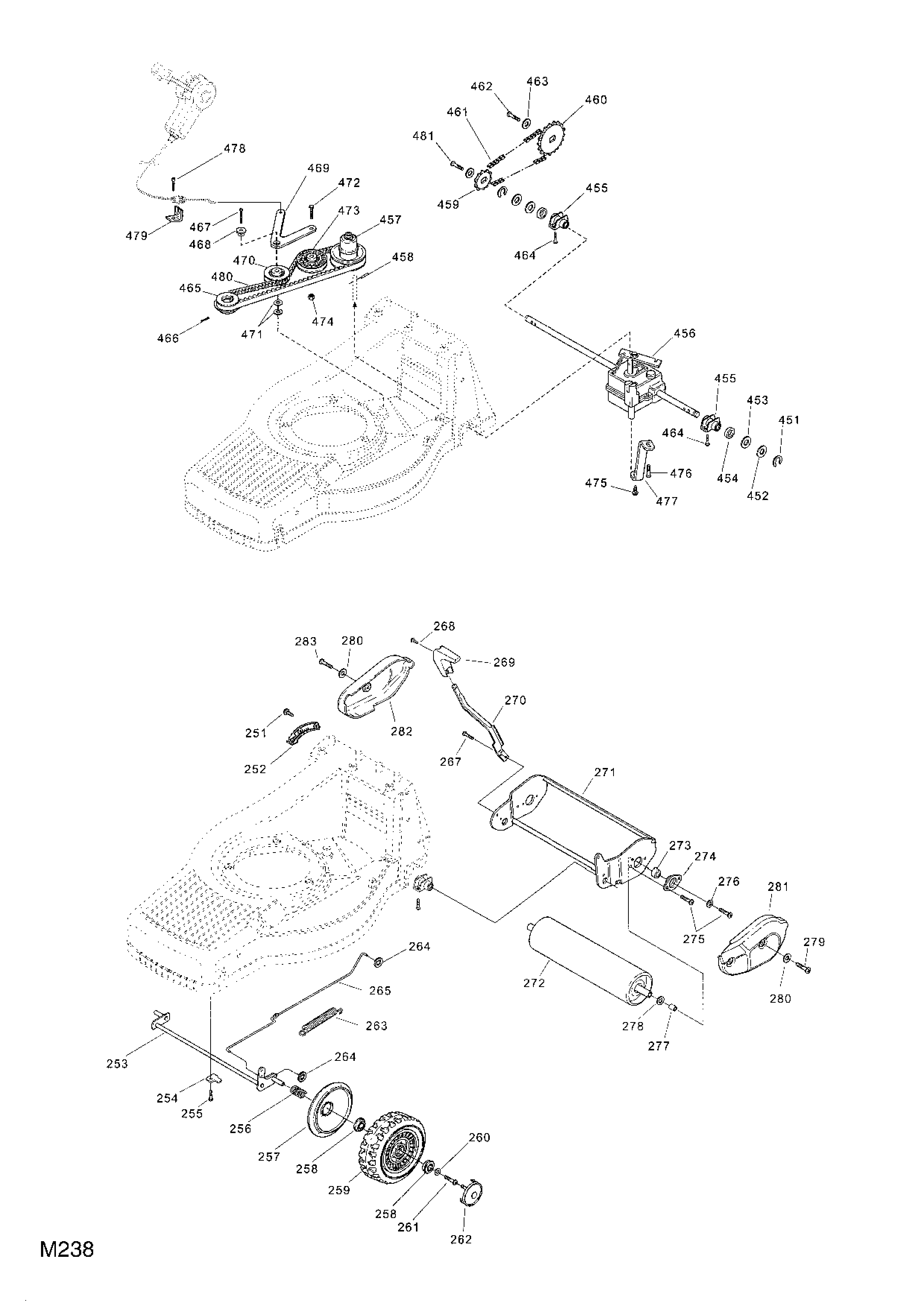 Wheel Suspension Transmission