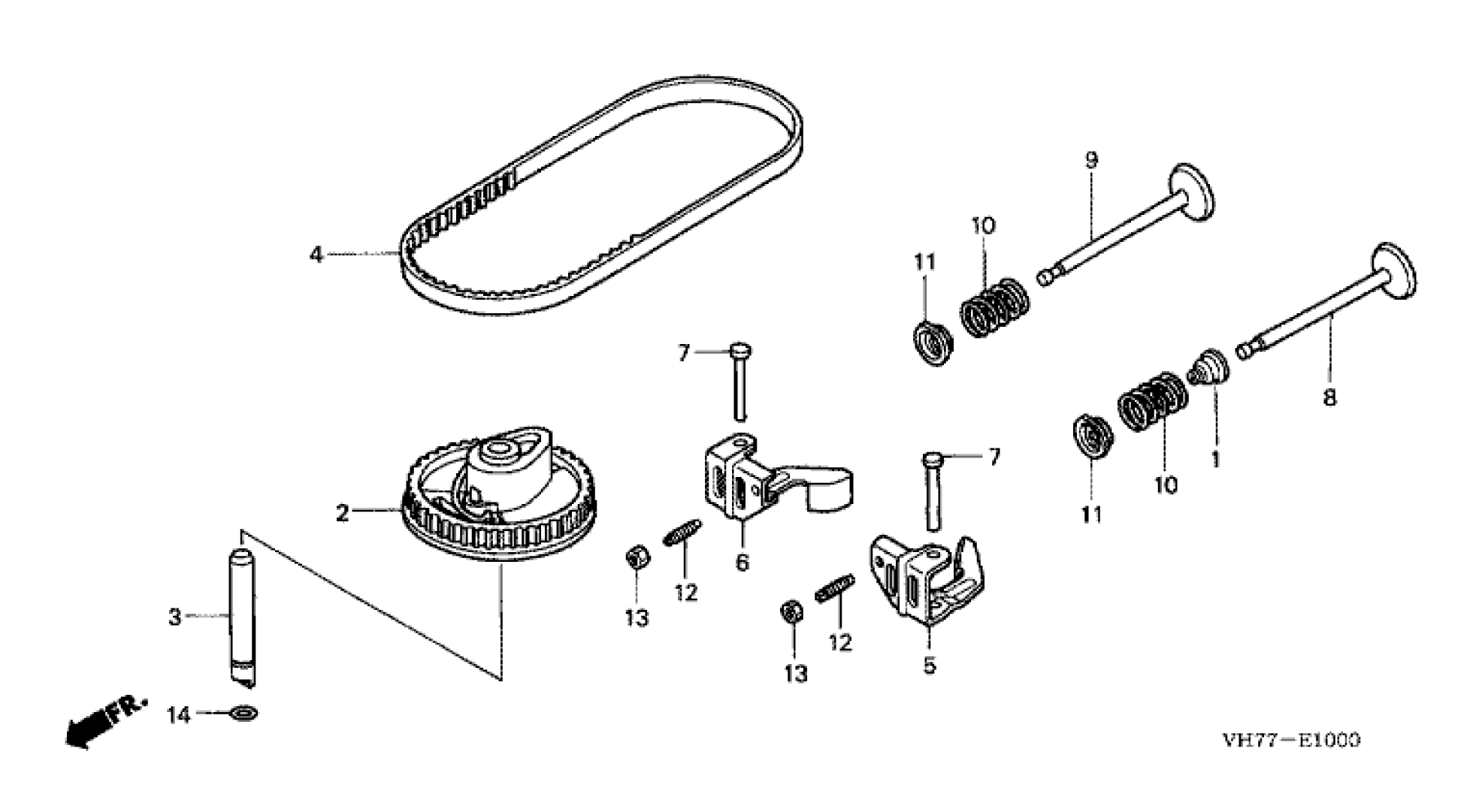 CAM, BELT & VALVES