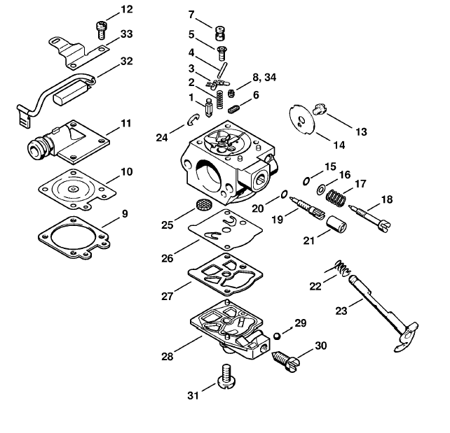 Carburetor WTE-1
