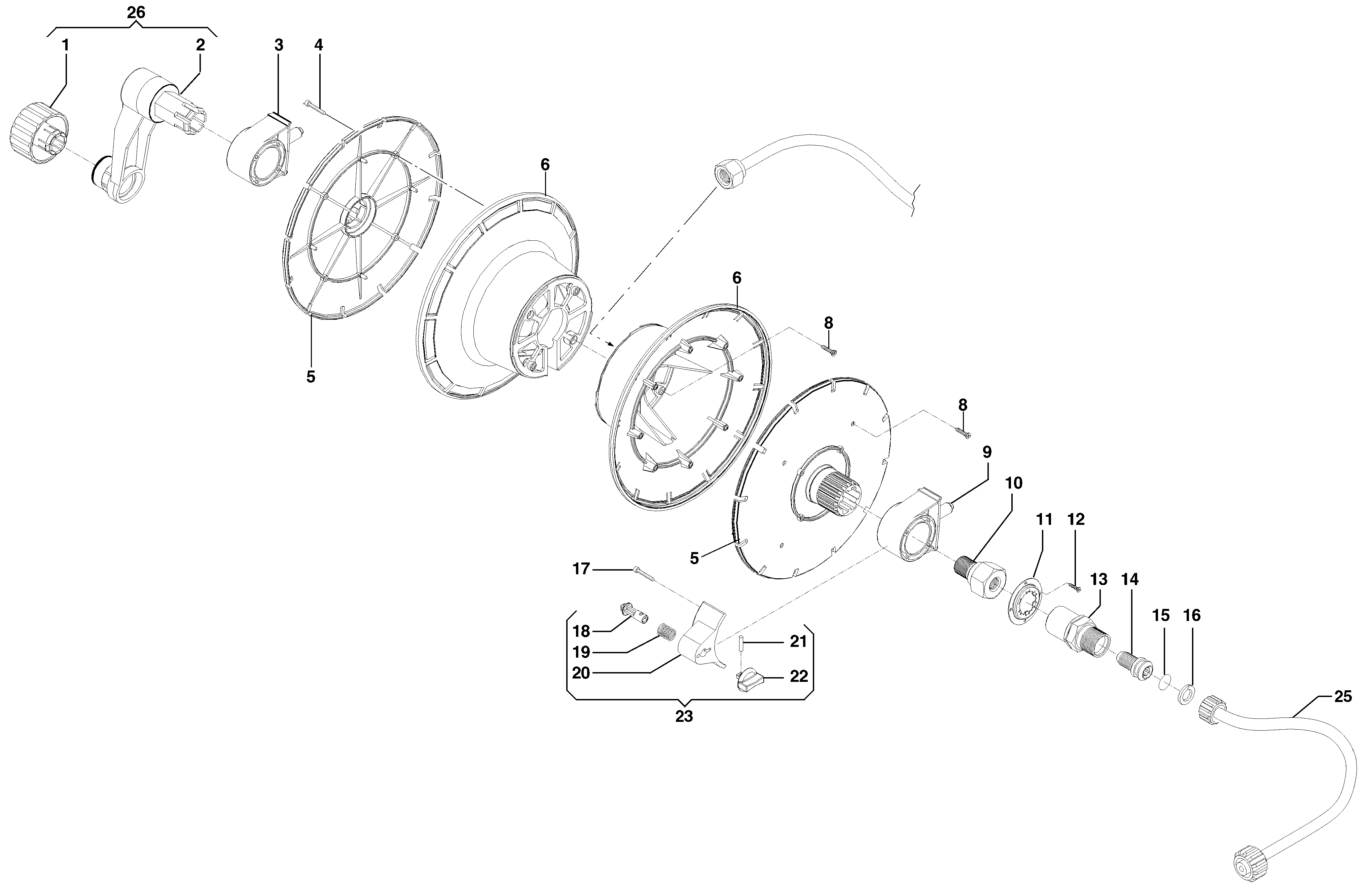 Hose reel