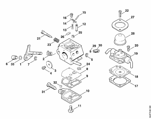 E-Carburetor C1Q-S28C, C1Q-S41A