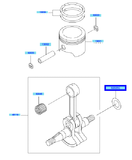 Piston & Crankshaft