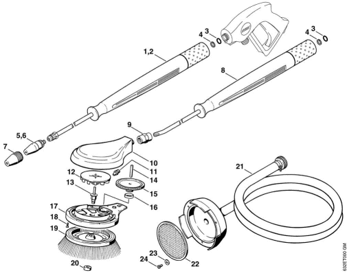 G-Rotory nozzle