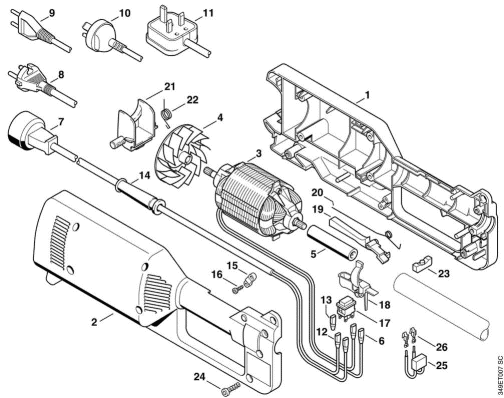 A-Electric motor