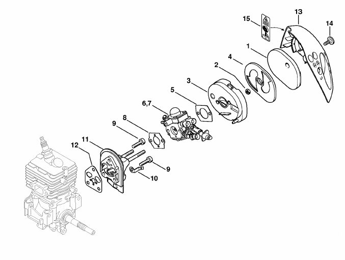 Air filter, Spacer flange
