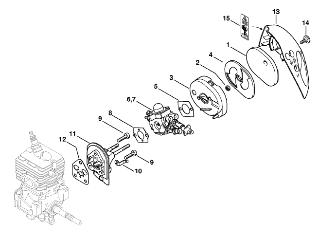 Air filter, Spacer flange