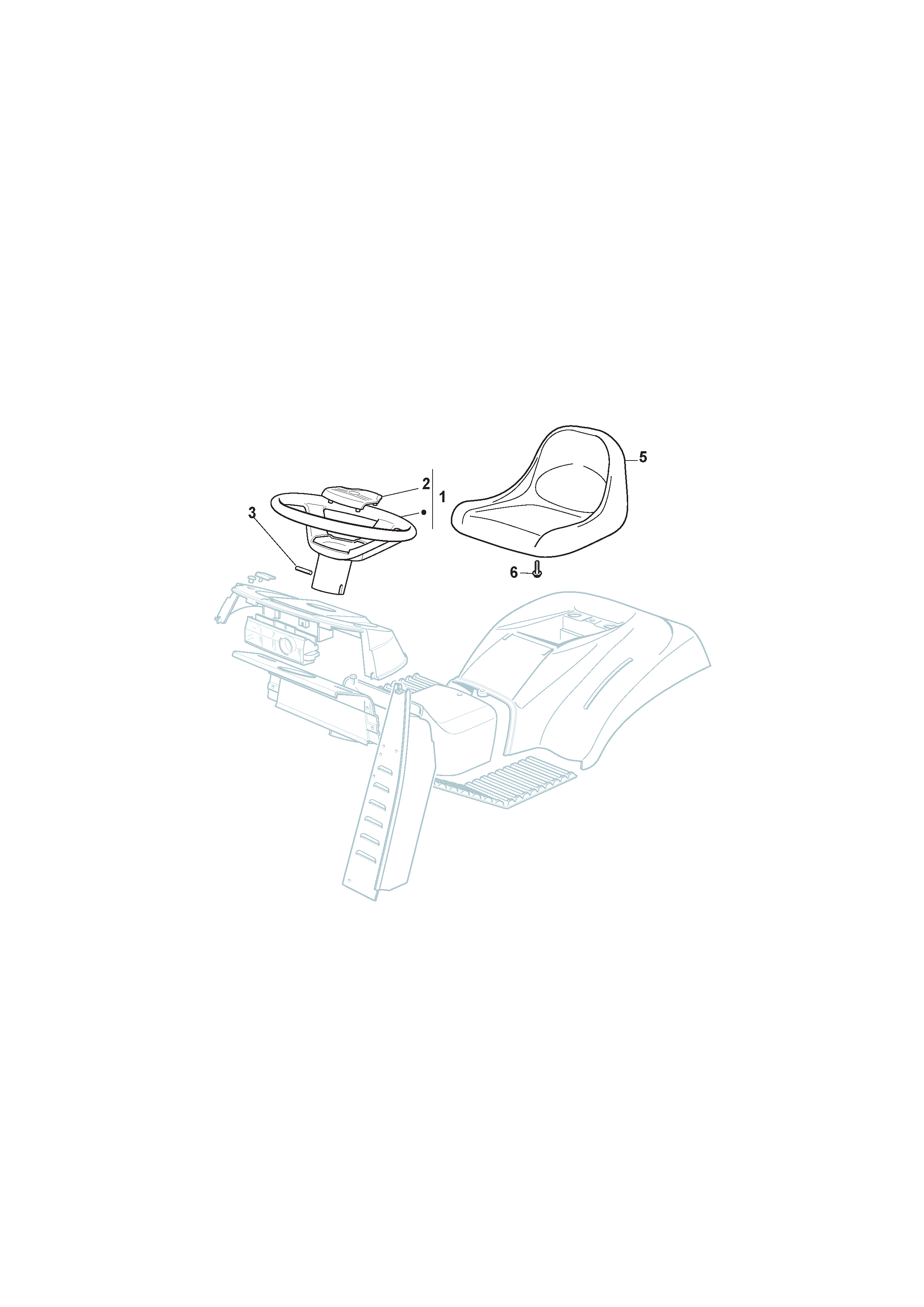 Seat & Steering Wheel
