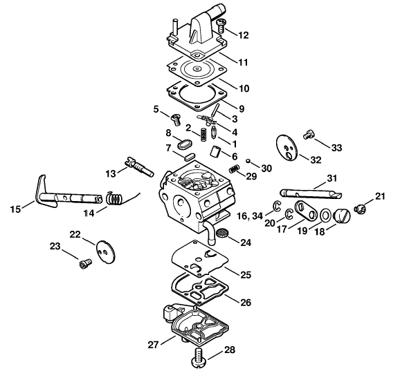 Carburetor C1QS34H (46.2003)