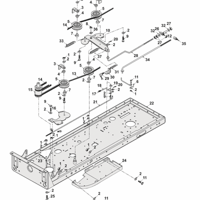 PTO AND TRANSMISSION DRIVE ASSY