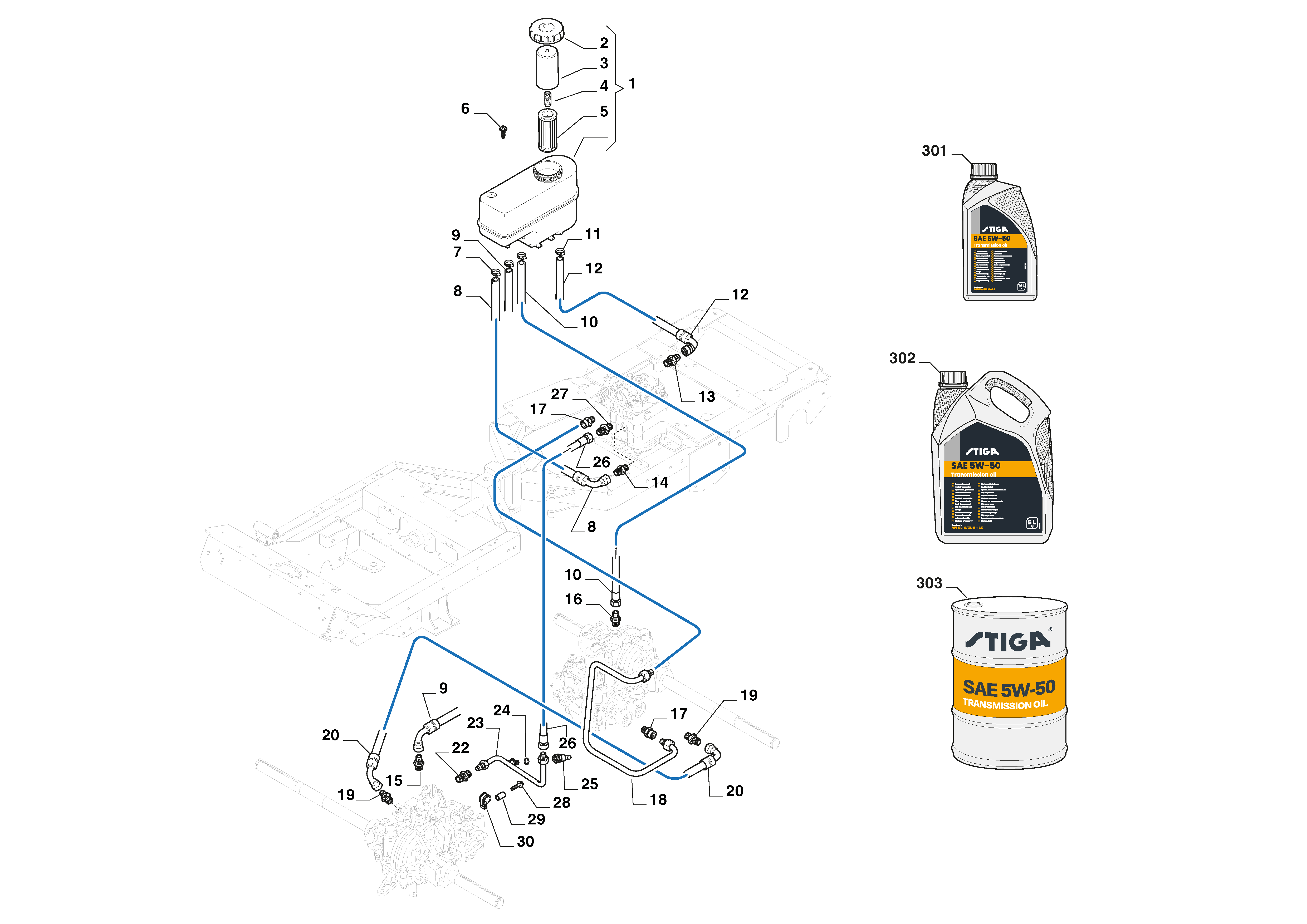 Transmission (Hydraulic Parts)