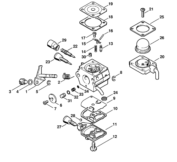 Carburetor C1QS97A