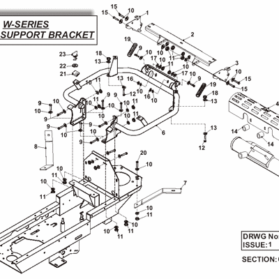Bonnet Support Bracket