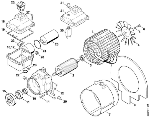 A-Electric motor