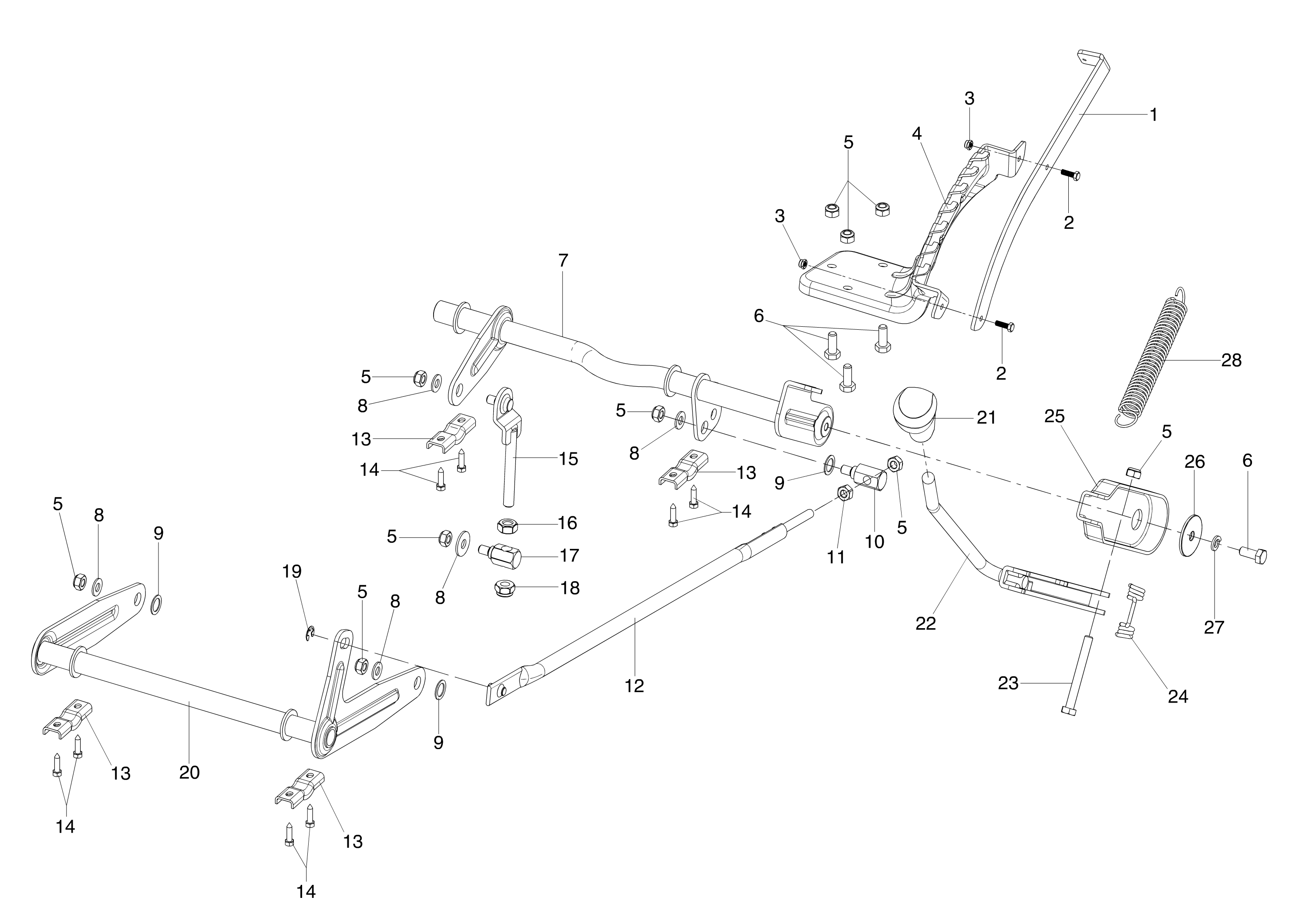 Cutting plate lifting