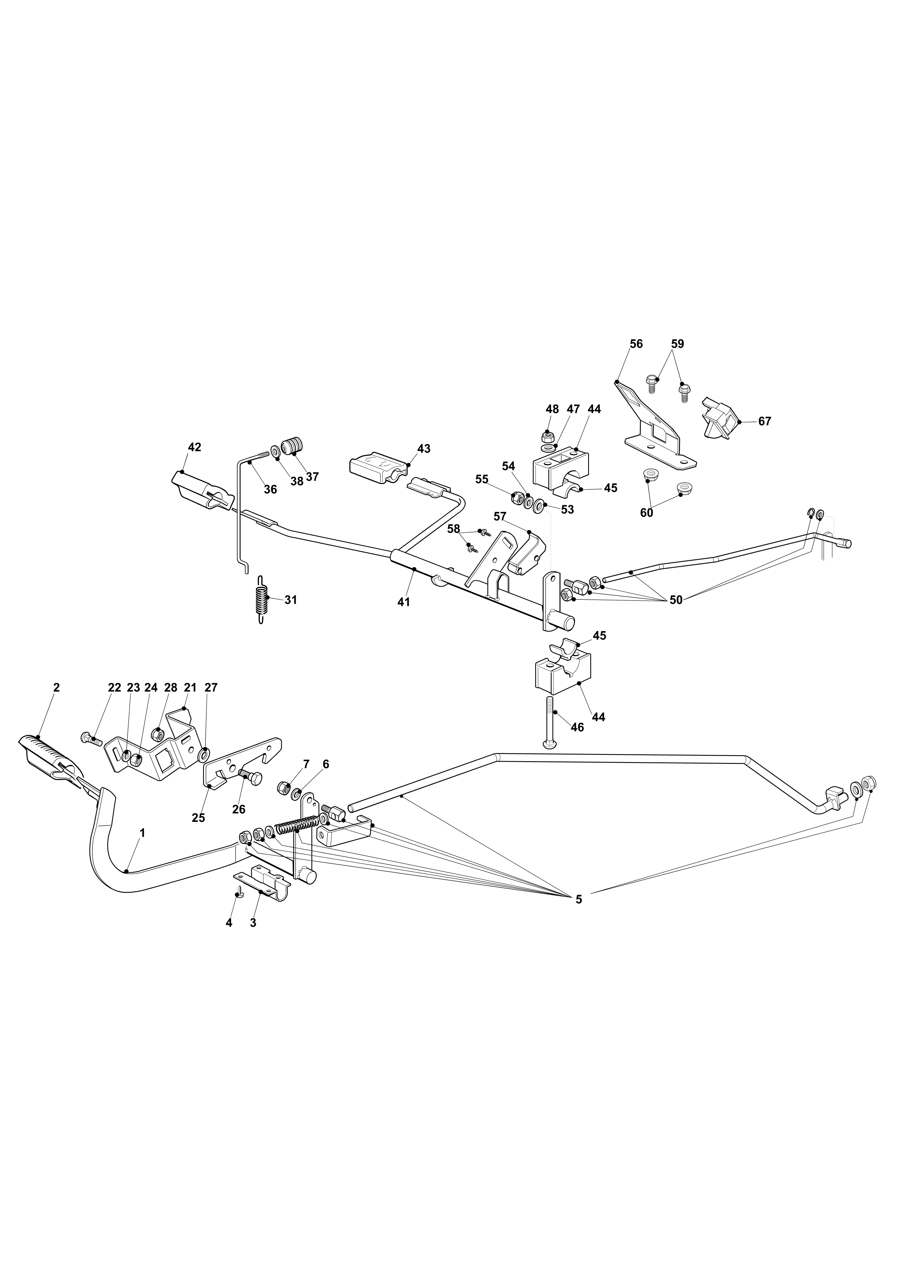 Brake and gearbox controls