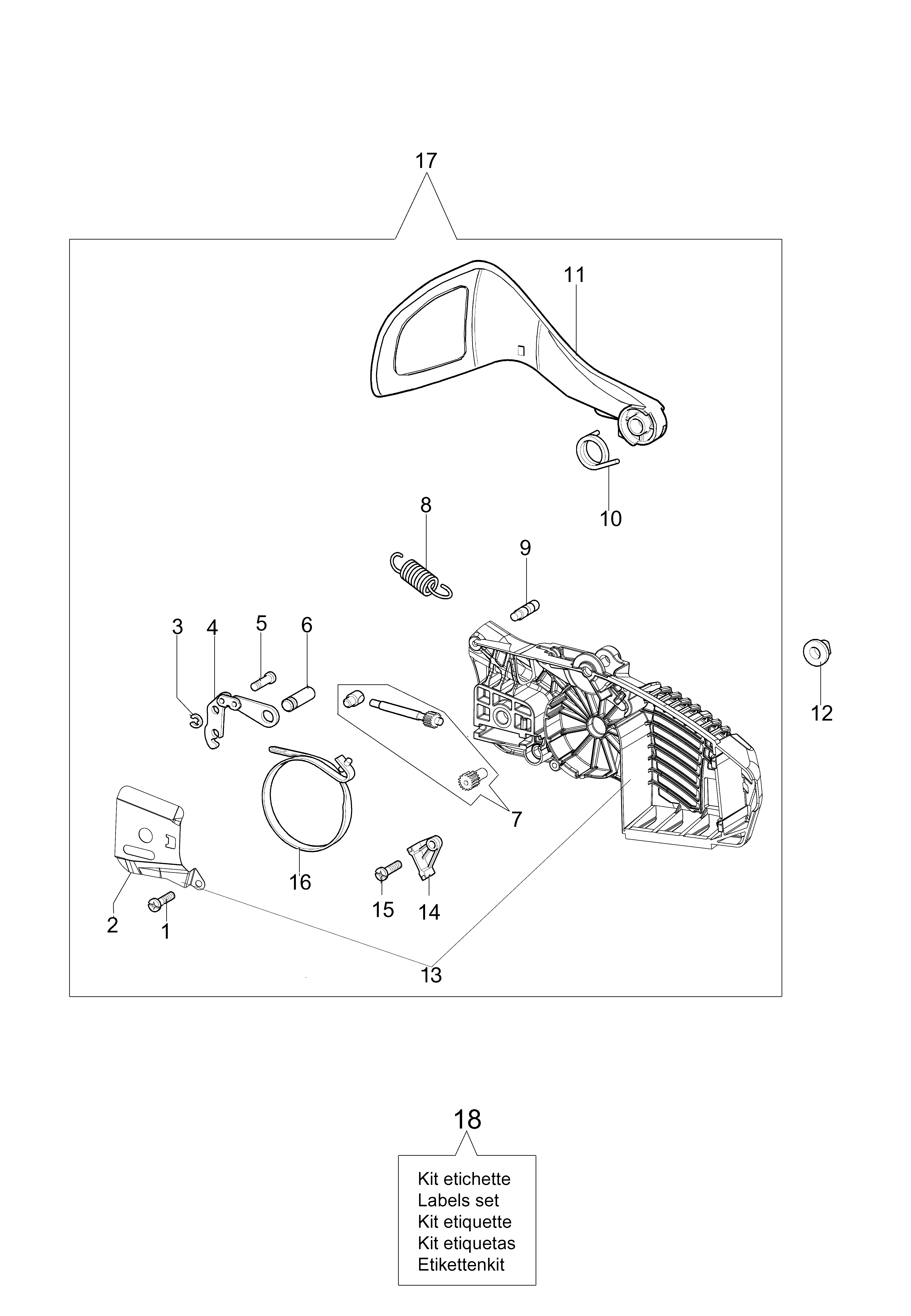Chain brake