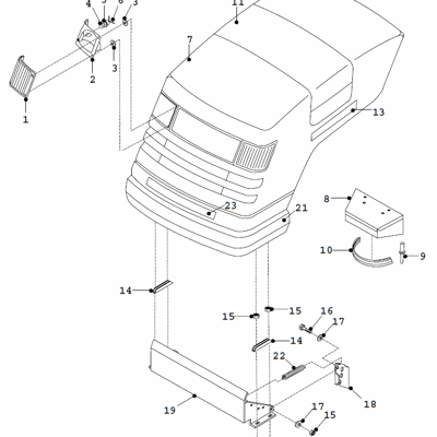 K18-K18HE Bonnet