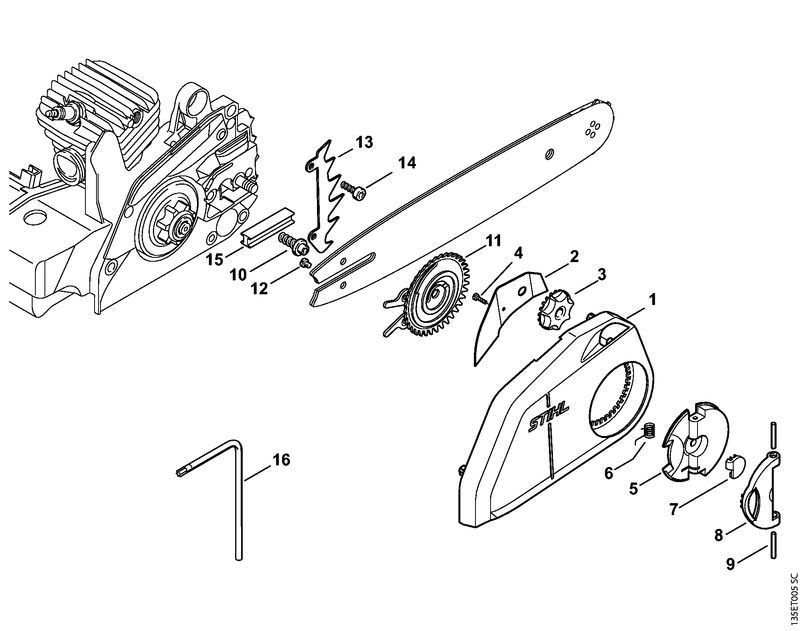 Quick tensioner parts