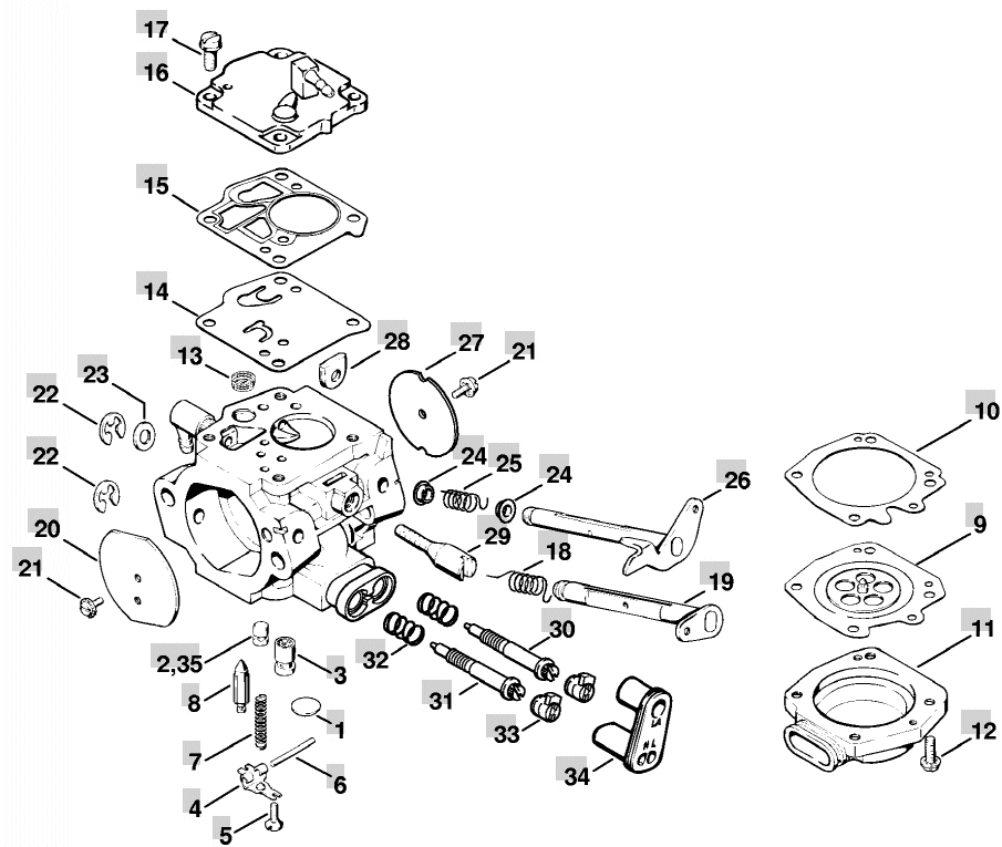 Stihl MS 880 Chainsaw (MS880 Z) Parts Diagram, Crankcase