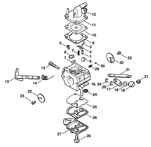 Carburetor C1QS34H