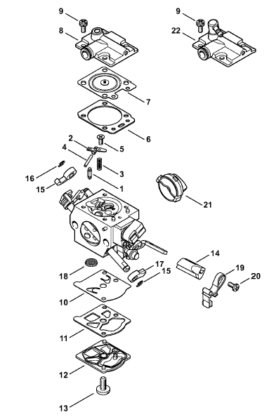 Stihl (MS241 C) Parts Diagrams