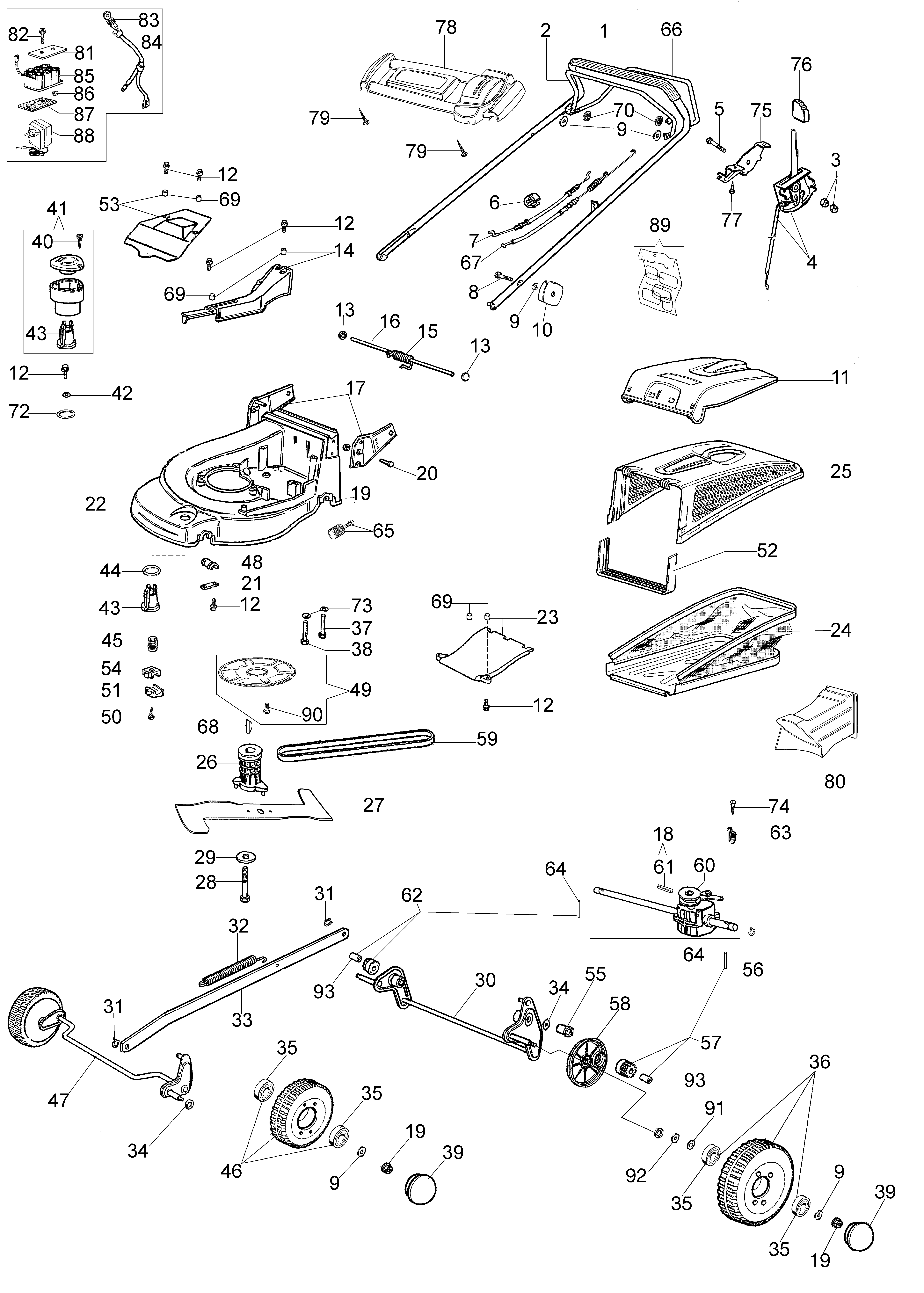 Illustrated parts list (From June 2007)