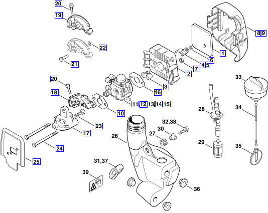 AIR FILTER - FUEL TANK