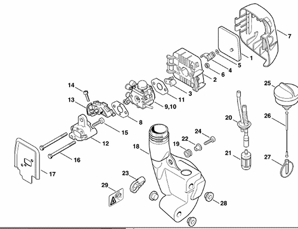 AIR FILTER - FUEL TANK