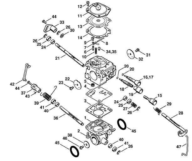 Carburetor WJ-114A