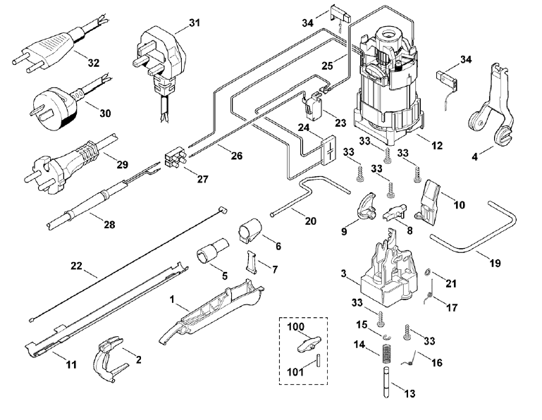 Electric Motor - Switching System