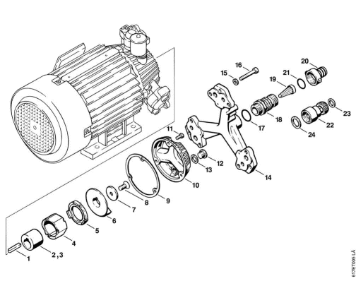 E_-Pump housing