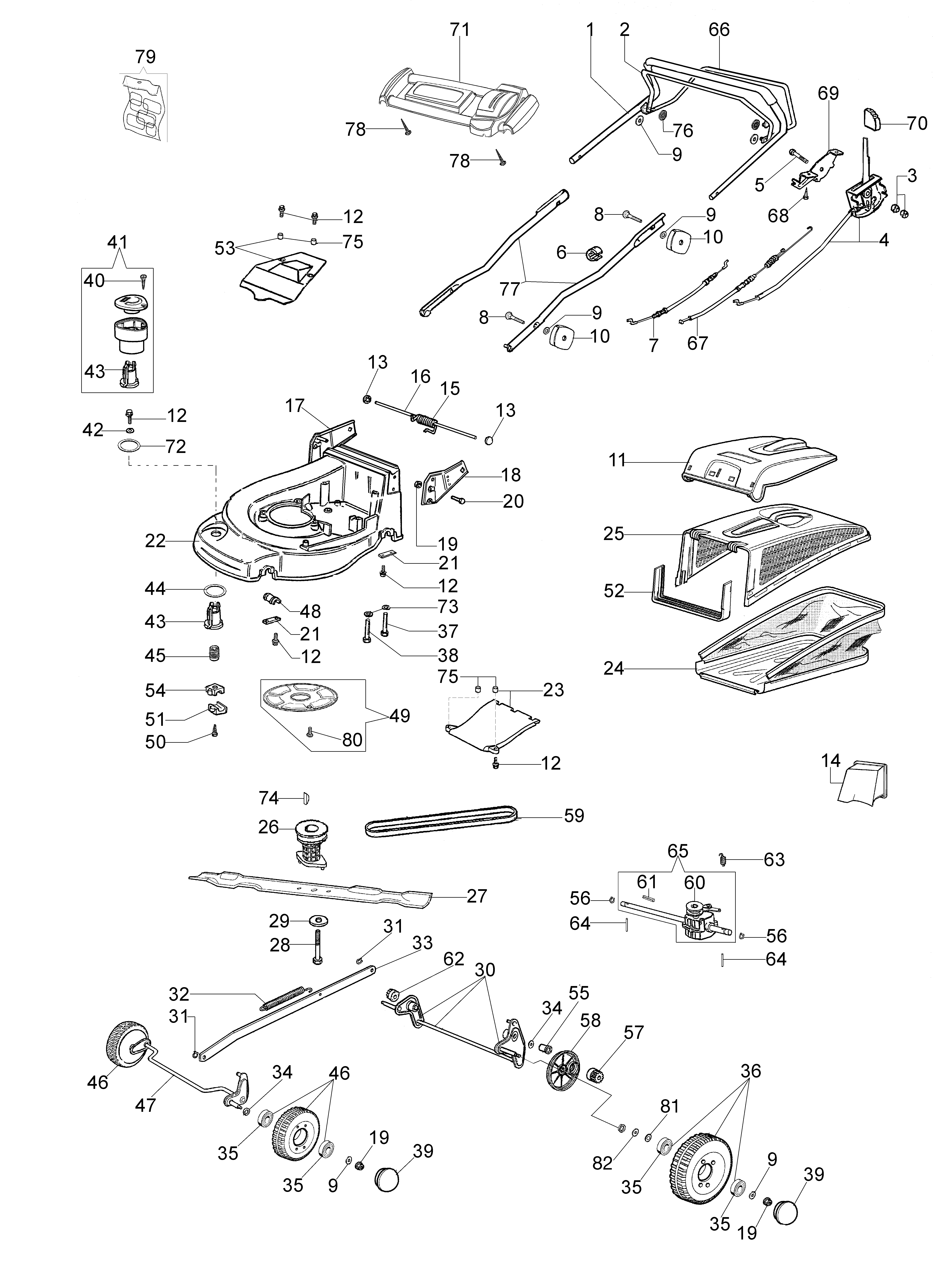 Illustrated parts list (From June 2007)