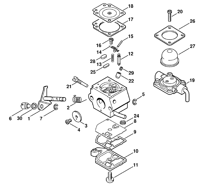 Carburetor C1QS53A