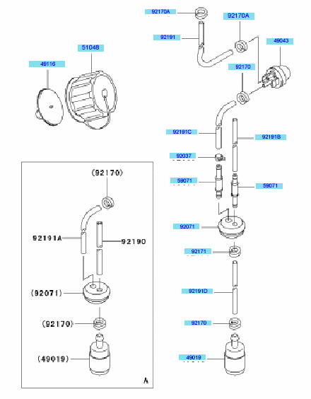 Fuel Tank & Fuel Valve