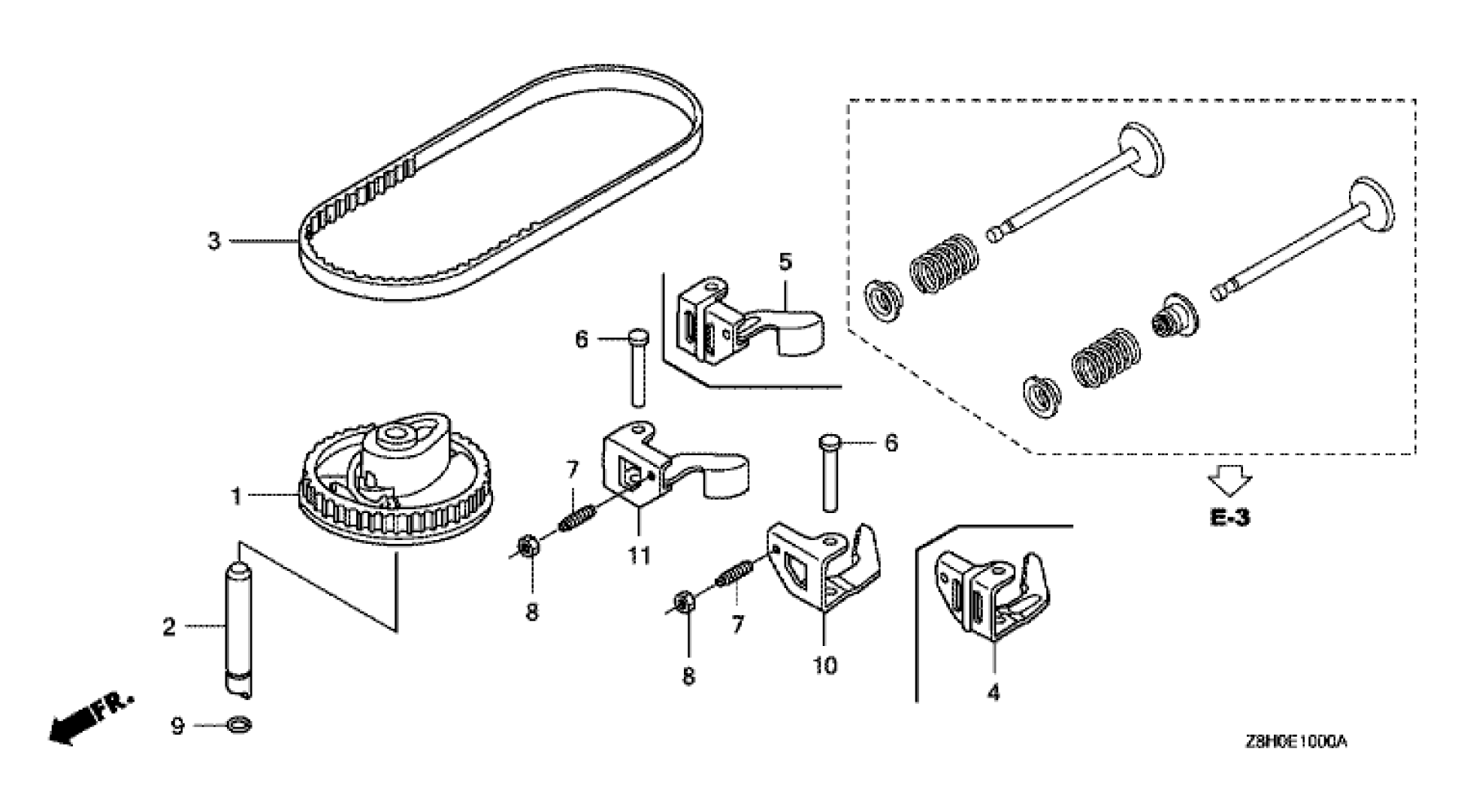 CAMSHAFT PULLEY 
