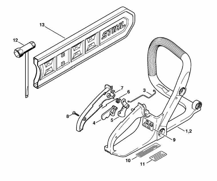 Handle frame