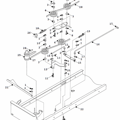 PTO Transmission Assembly