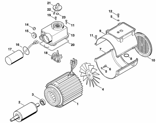 A-RE 140 K Electric motor