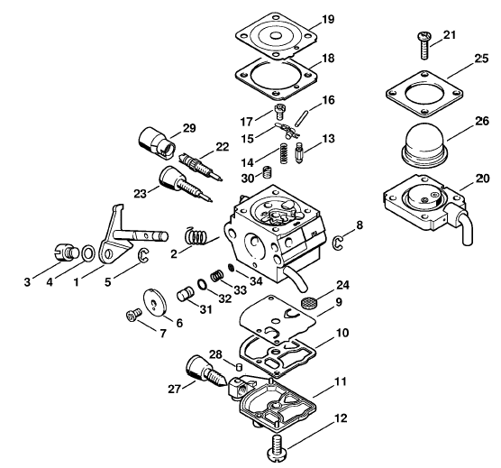 Carburetor C1QS71 (25.2004)